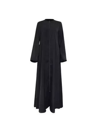 Buy Black Aasiyah Abaya for Muslim Women – Niswa Fashion