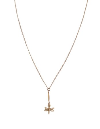 Dragonfly Necklace Gold Online | Zimmermann