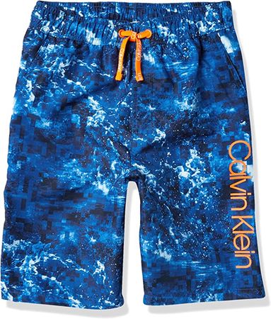 Amazon.com: Calvin Klein Boys' Swim Trunk with UPF 50+ Sun Protection: Clothing, Shoes & Jewelry