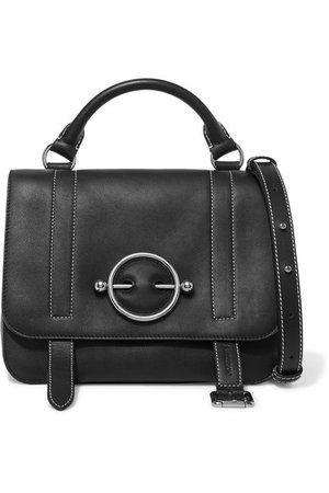 JW Anderson | Disc leather shoulder bag | NET-A-PORTER.COM