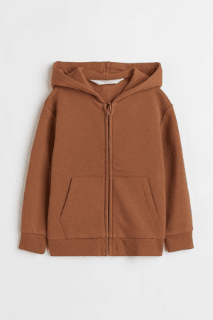 H&M brown hoodie