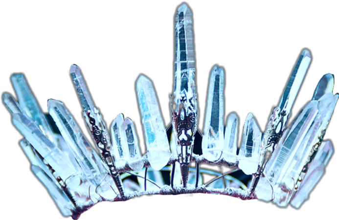 blue crystal crown