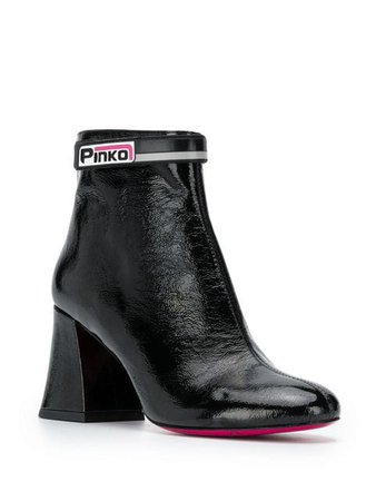 Pinko chunky heel ankle boots