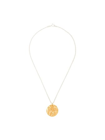 Alighieri 24kt gold-plated St. Christopher Chapter III necklace