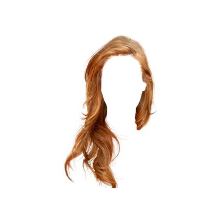 red ginger doll hair png