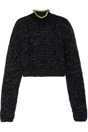 T by Alexander Wang | Knitted turtleneck sweater | NET-A-PORTER.COM