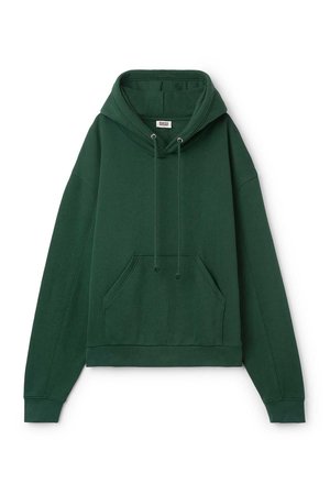 Ailin Hooded Sweatshirt - Smoky Green - Hoodies & sweatshirts - Weekday GB
