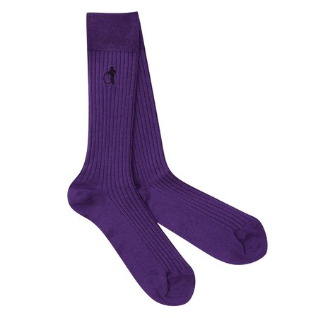 Highland Heather, Purple Socks - London Sock Company