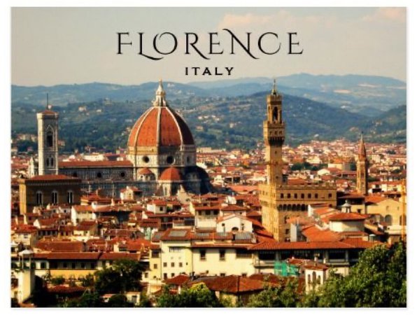 Florence Postcard