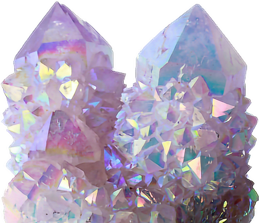 crystal diamond stone - Sticker by Alissa Denae