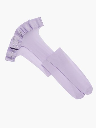 Divorce Court Thigh High Stay Up Stockings in Purple | SAVAGE X FENTY