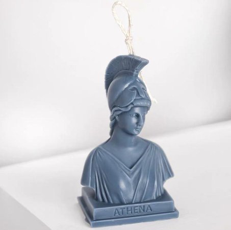 Ancient Greek Goddess Athena Candle | Etsy
