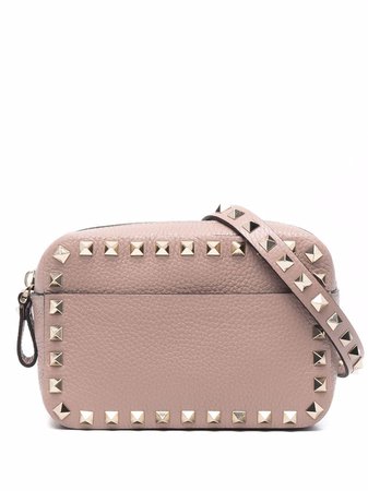 Shop pink Valentino Garavani Rockstud belt bag with Express Delivery - Farfetch