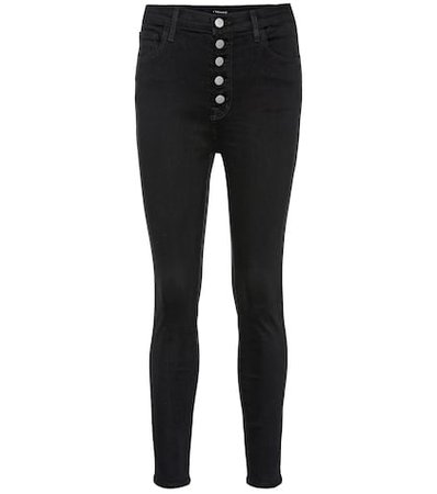 Lillie high-rise skinny jeans