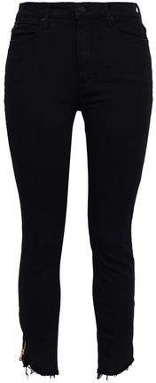 Frayed High-rise Skinny Jeans