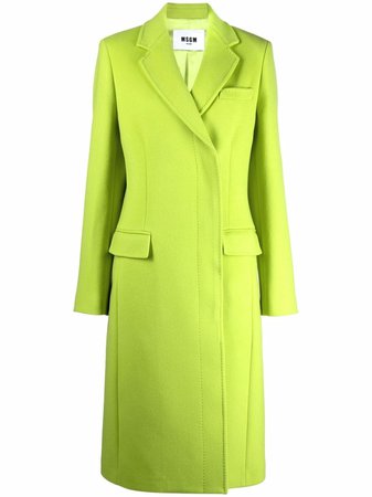 MSGM double-breasted Tailored Coat - Farfetch
