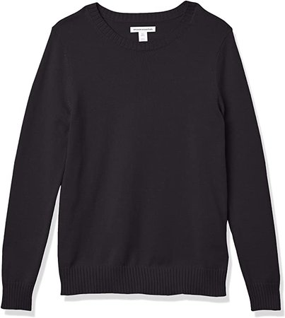 Amazon.com: Amazon Essentials Women's 100% Cotton Crewneck Sweater, Rainbow Rugby Stripe, X-Large: Clothing
