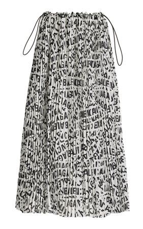 Pleated Midi Skirt By Balenciaga | Moda Operandi