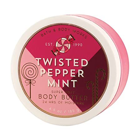 *clipped by @luci-her* Bath & Body Works Twisted Peppermint 6.5 Oz Super Soft Body Butter