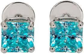 cyan blue earrings - Google Search