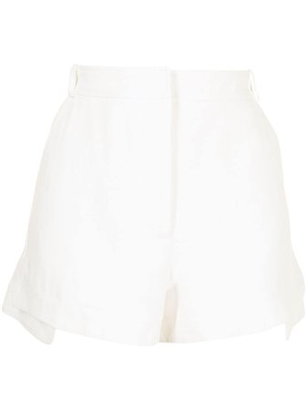 Alexis high-waisted Linen Shorts - Farfetch
