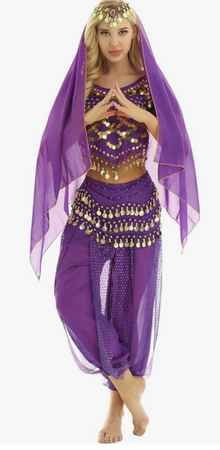 Arabian dance costume
