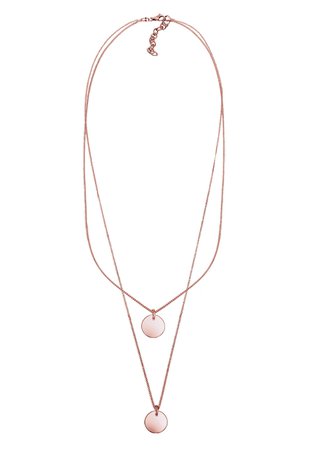 Elli Halskette 2-lagig Layer Kreis Geo 925 Sterling Silber | Layer Halsketten | Halsketten | Produkte | | JULIE & GRACE