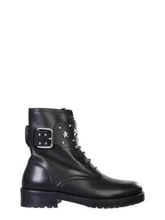 RED Valentino Sky Combact Star Boots