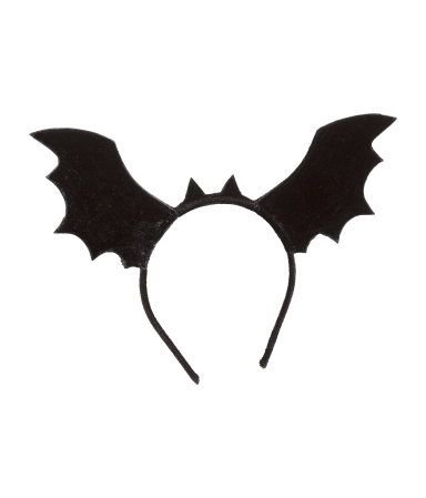 Black Bat Headband 1