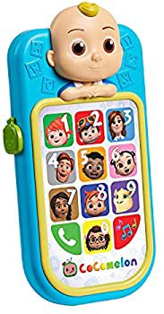 Amazon.com: CoComelon JJ’s First Learning Toy Phone for Kids with Lights, Sounds, Music to Introduce Feelings, Letters, Numbers, Colors, Shapes, and Weather to Children, by Just Play : Toys & Games