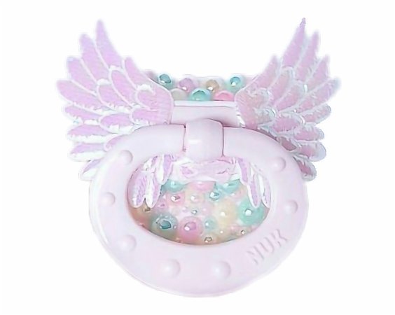 Pacifier With Wings Pastel Love 🌸