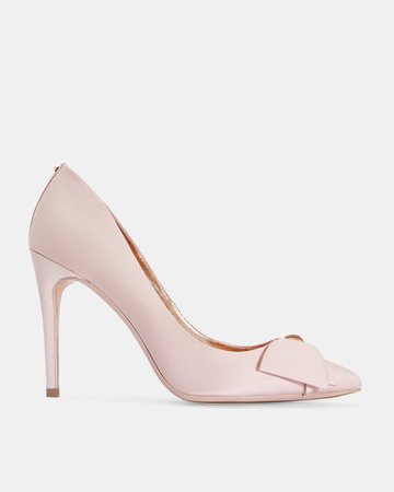 Bow detail courts - Pale Pink | Heels & Pumps | Ted Baker UK