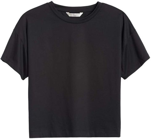 SUPIMA Cotton Cropped T-Shirt