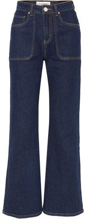 L.F.Markey - Jimbo High-rise Wide-leg Jeans - Dark denim