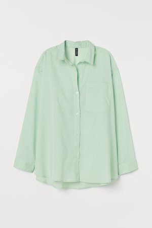 Cotton Shirt - Green