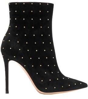 Tyler 100 Studded Suede Ankle Boots