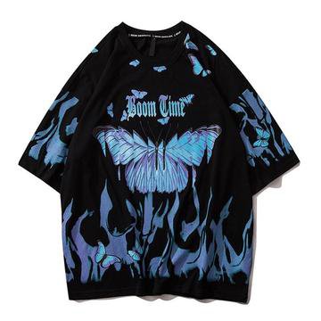 Butterfly Oversized T-shirt – Teeraphy