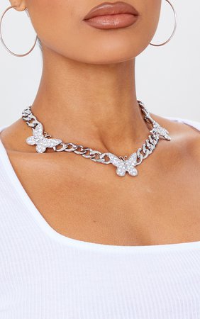 Women Crystal Diamante Rhinestone Necklace Wedding Bridal Party Chain  Necklace Jewelry Gift - AliExpress