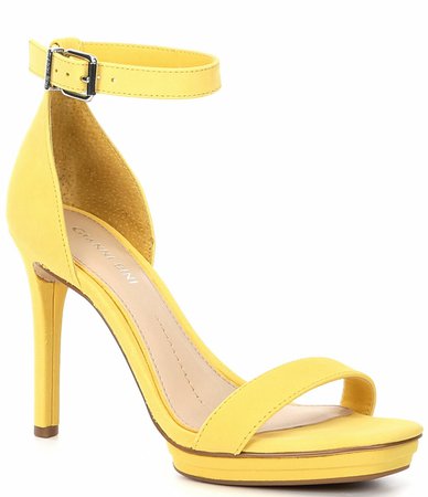 Gianni Bini Yellow Women's Shoes | Dillard's on We Heart It