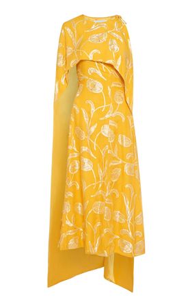 Kennedy Cape Dress By Markarian | Moda Operandi