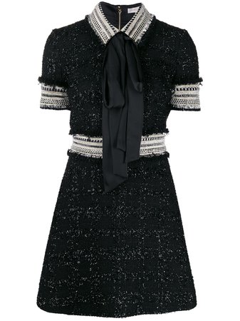 Ralph & Russo Short-Sleeve Mini Dress | Farfetch.com