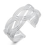 Celtic Mesh Cuff Bracelet - Sterling Silver – Vintage Country Couture