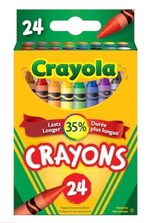 24 pack crayons