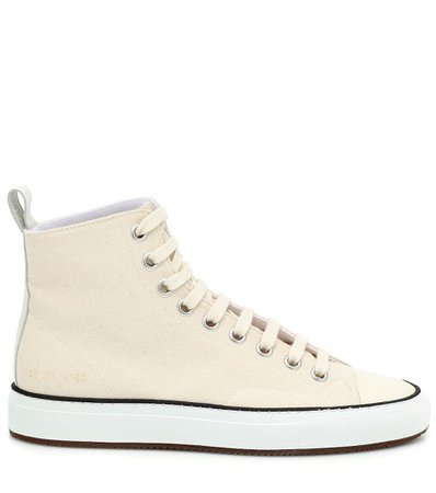 Tournament High-Top Canvas Sneakers - Common Projects | Mytheresa