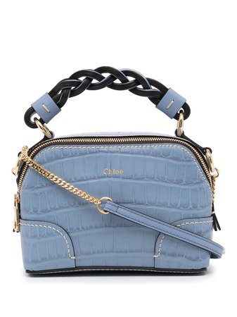 Shop Chloé mini Daria crossbody bag with Express Delivery - FARFETCH