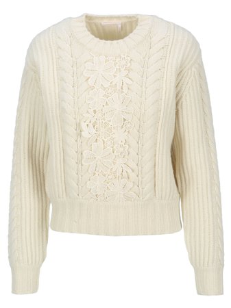 See By Chloe Lace Sweater