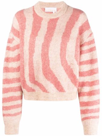 Shop REMAIN striped knitted jumper with Express Delivery - FARFETCH
