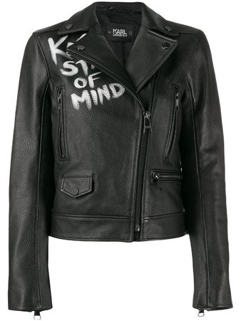 Karl Lagerfeld байкерская куртка Karl X Olivia - Купить в Интернет Магазине в Москве | Цены, Фото.