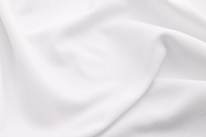 White Fabric Texture Background. Abstract Cloth Material. by Lemon_tm