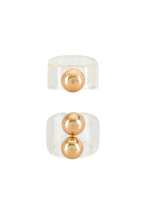 8 Other Reasons Dottie Ring Set in Gold | REVOLVE